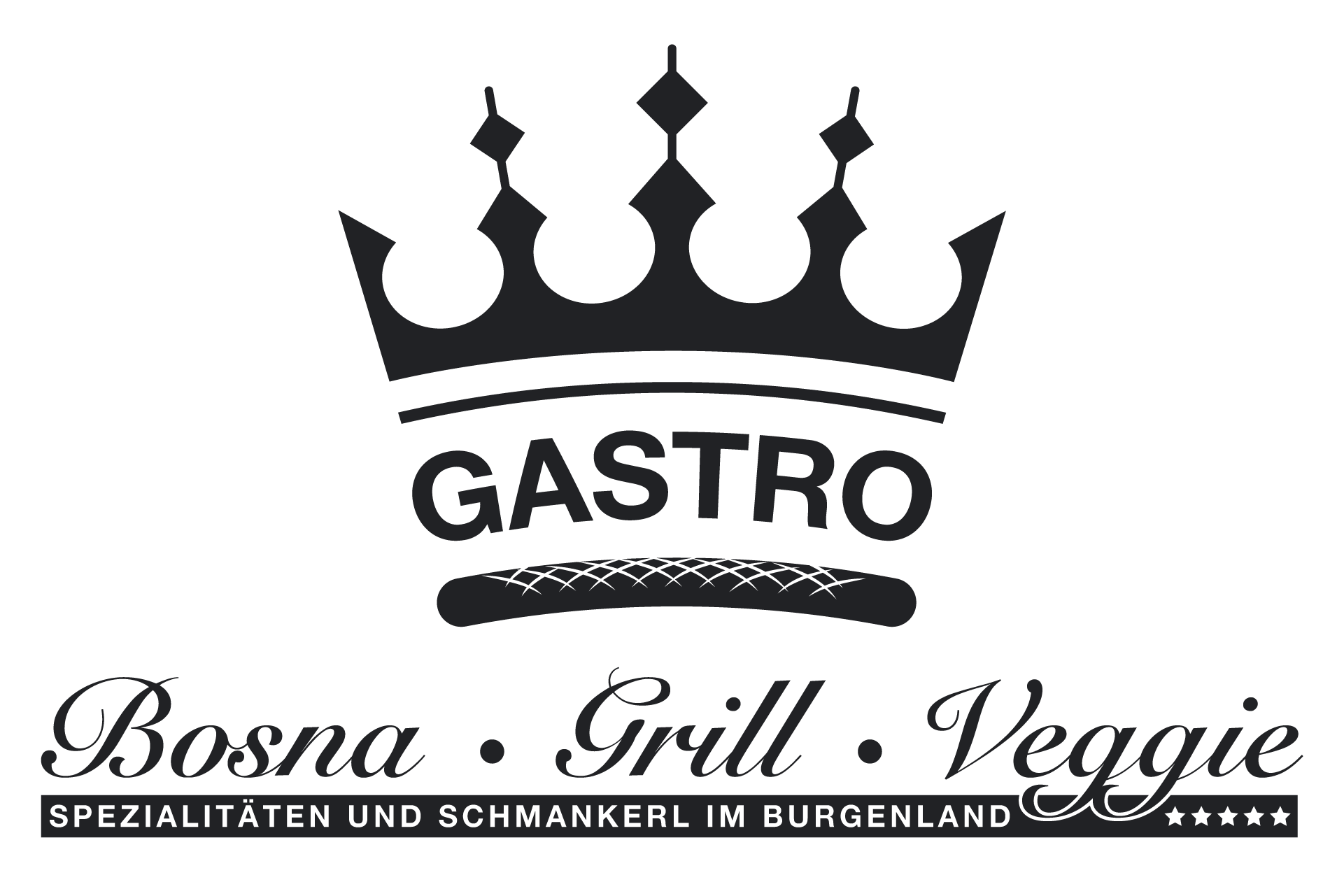 Logo Gastro - Bosna, Grill, Veggie - Spezialitäten und Schmankerl im Burgenland