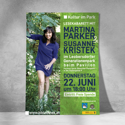 Plakat Kultur im Park