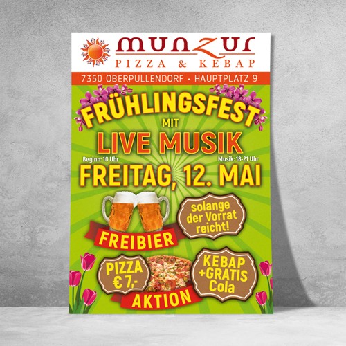 Plakat Frühlingsfest 2023